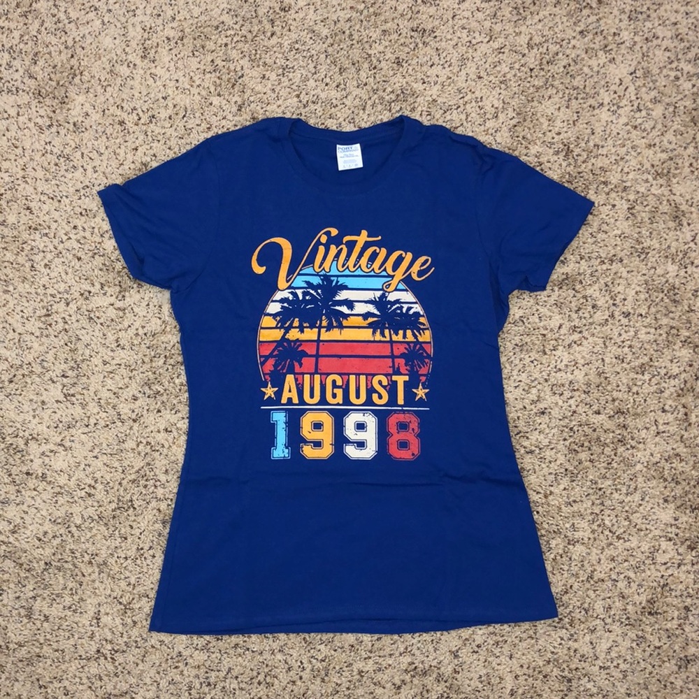 ✨Birthday shirt!✨21 yrs so now you’re vintage!🍷